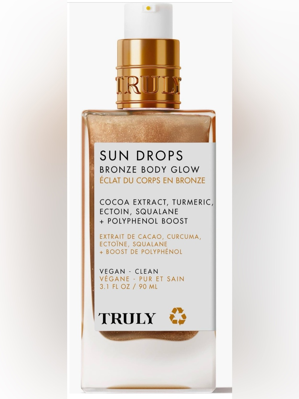 TRULY BEAUTY Sun Drops Bronze Body Glow 3.1oz